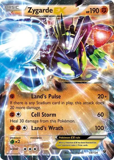 Zygarde EX — XY - Fates Collide 54