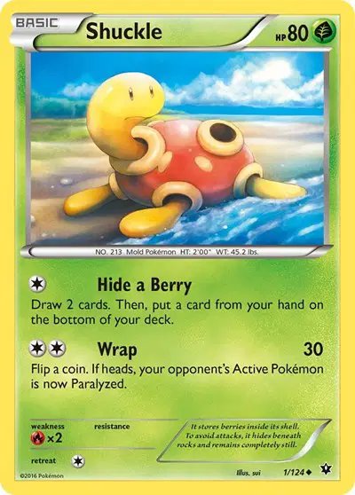 Shuckle — XY - Fates Collide 1