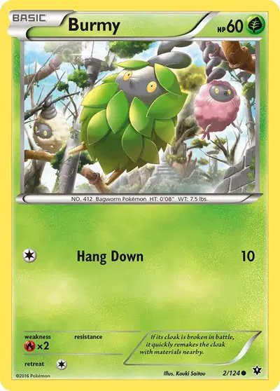 Burmy — XY - Fates Collide 2