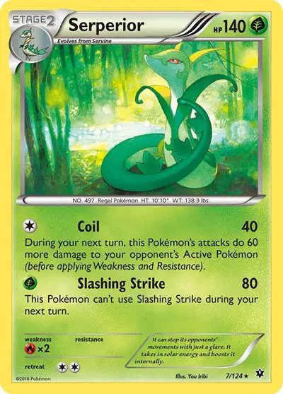 Serperior — XY - Fates Collide 7