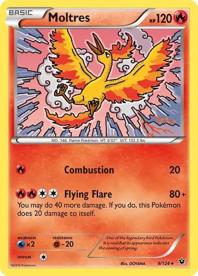 Moltres — XY - Fates Collide 9