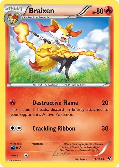 Braixen — XY - Fates Collide 12