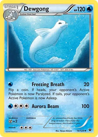 Dewgong — XY - Fates Collide 16