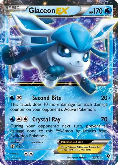 Glaceon EX — XY - Fates Collide 20