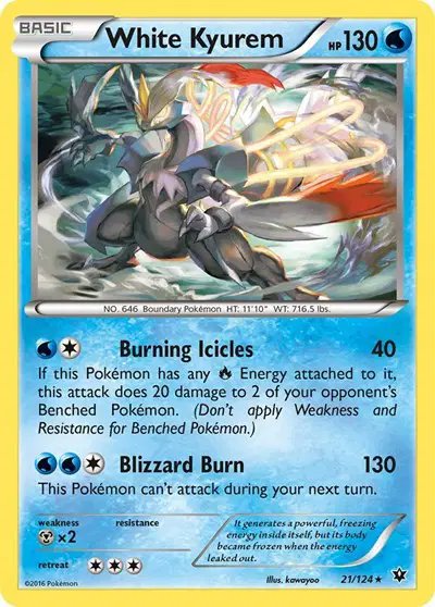 White Kyurem — XY - Fates Collide 21