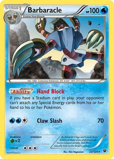 Barbaracle — XY - Fates Collide 23