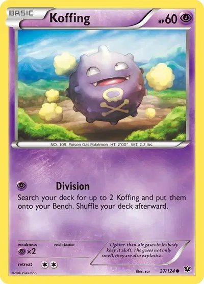 Koffing — XY - Fates Collide 27