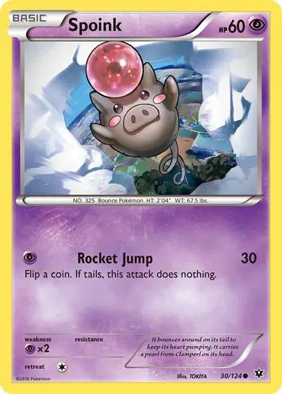 Spoink — XY - Fates Collide 30