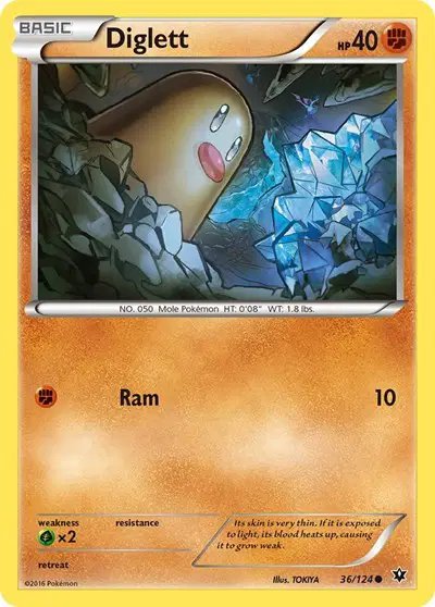 Diglett — XY - Fates Collide 36