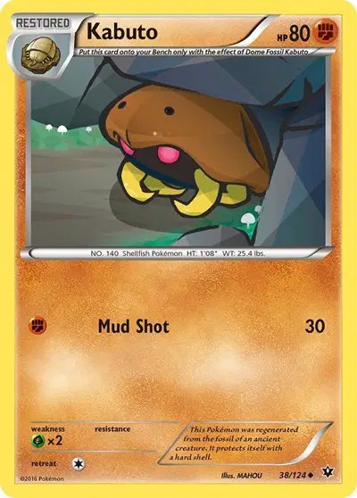 Kabuto — XY - Fates Collide 38