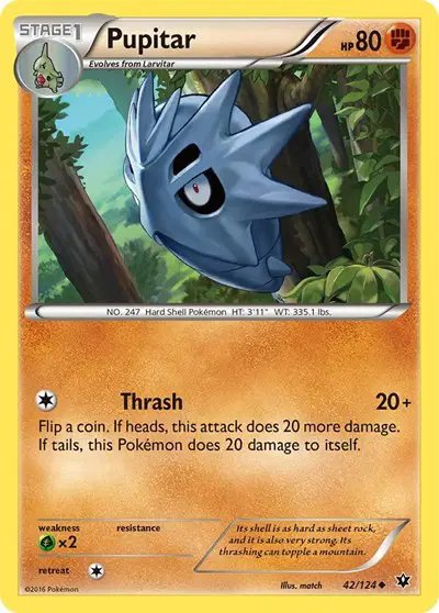 Pupitar — XY - Fates Collide 42