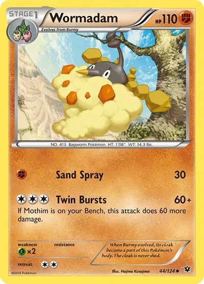 Wormadam (44) — XY - Fates Collide 44