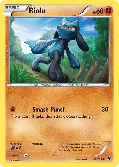 Riolu (46) — XY - Fates Collide 46
