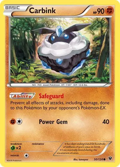 Carbink (50) — XY - Fates Collide 50