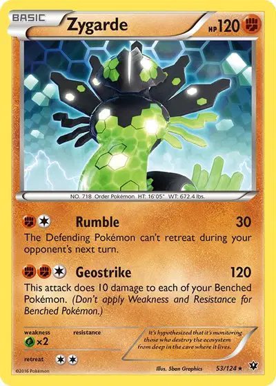 Zygarde (53) — XY - Fates Collide 53
