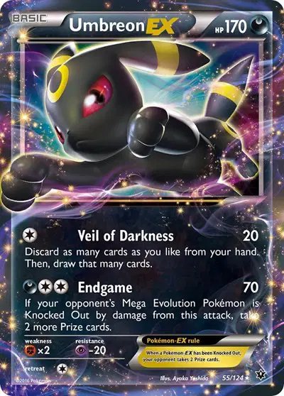 Umbreon EX — XY - Fates Collide 55