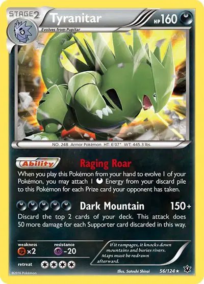 Tyranitar — XY - Fates Collide 56