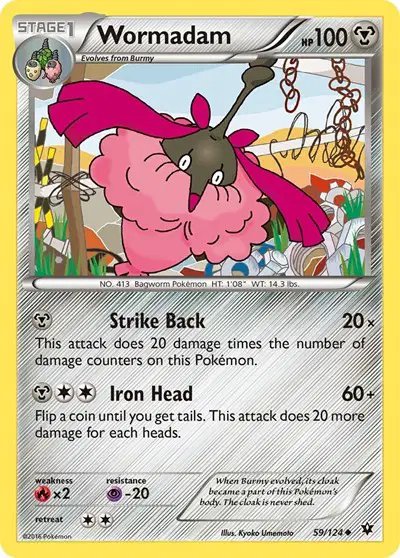 Wormadam (59) — XY - Fates Collide 59