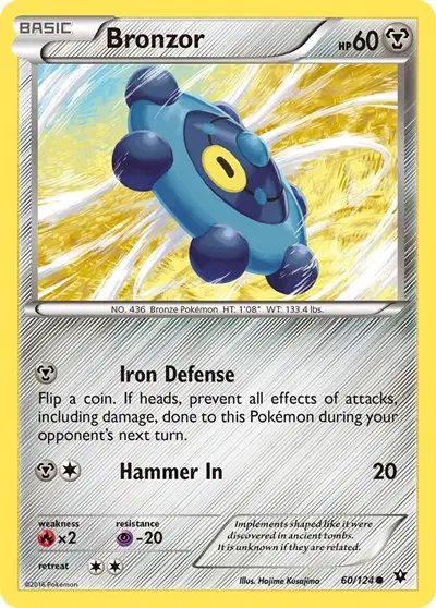 Bronzor — XY - Fates Collide 60