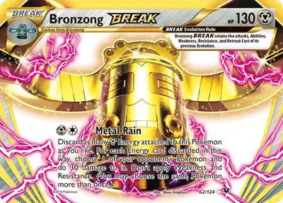 Bronzong BREAK — XY - Fates Collide 62
