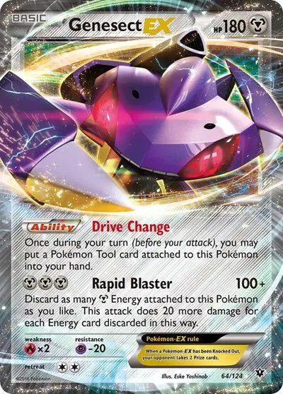 Genesect EX — XY - Fates Collide 64