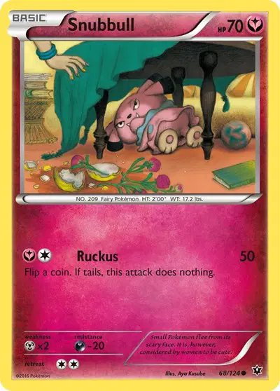 Snubbull — XY - Fates Collide 68