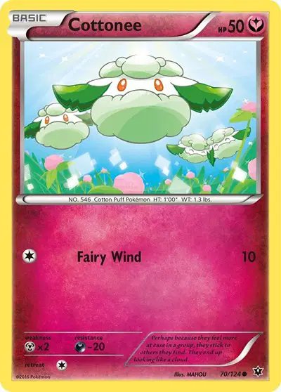 Cottonee — XY - Fates Collide 70
