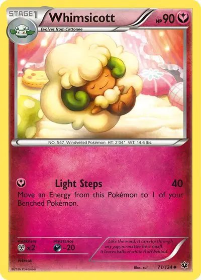 Whimsicott — XY - Fates Collide 71