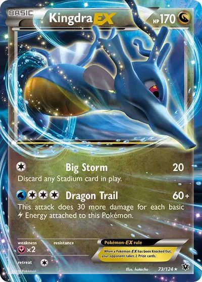 Kingdra EX — XY - Fates Collide 73