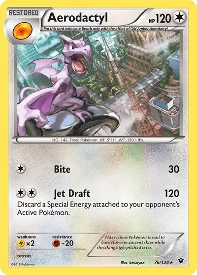 Aerodactyl — XY - Fates Collide 76