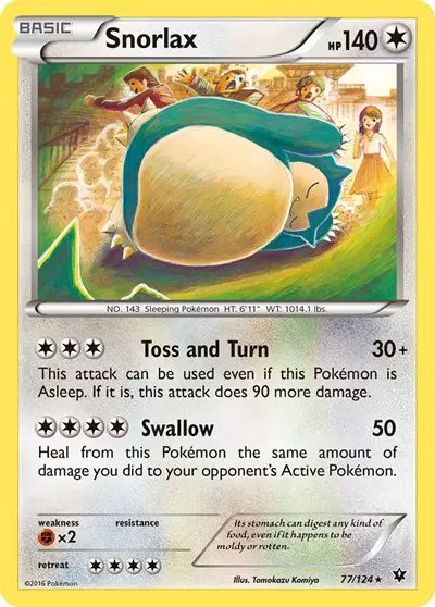 Snorlax — XY - Fates Collide 77