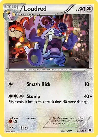 Loudred — XY - Fates Collide 81