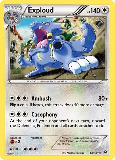 Exploud — XY - Fates Collide 82