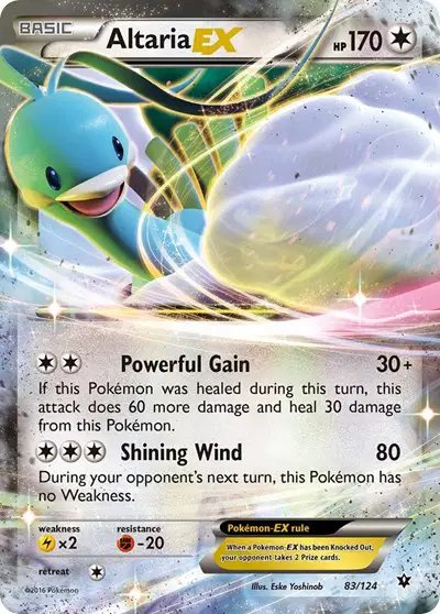 Altaria EX — XY - Fates Collide 83