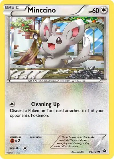 Minccino (86) — XY - Fates Collide 86