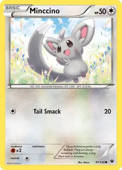 Minccino (87) — XY - Fates Collide 87