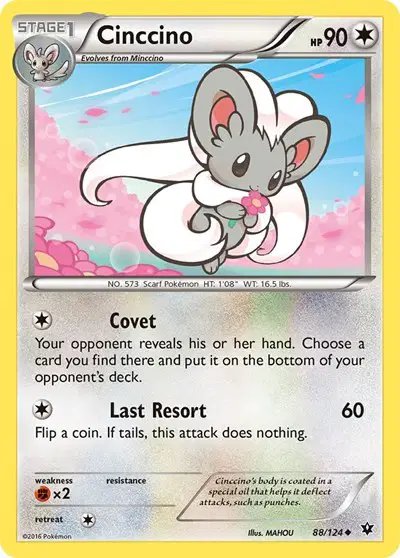 Cinccino (88) — XY - Fates Collide 88