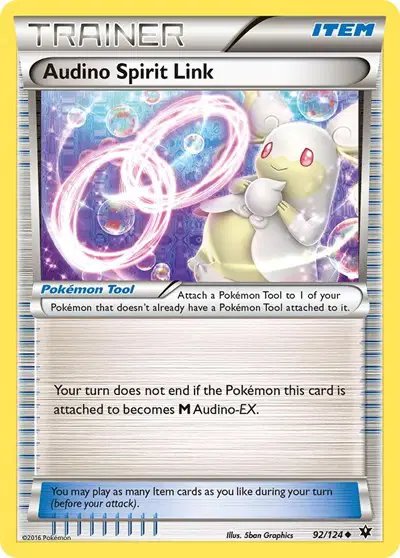 Audino Spirit Link — XY - Fates Collide 92