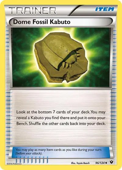 Dome Fossil Kabuto — XY - Fates Collide 96
