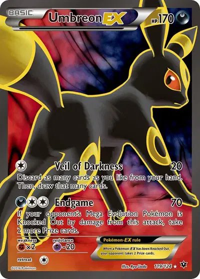 Umbreon EX (Full Art) — XY - Fates Collide 119