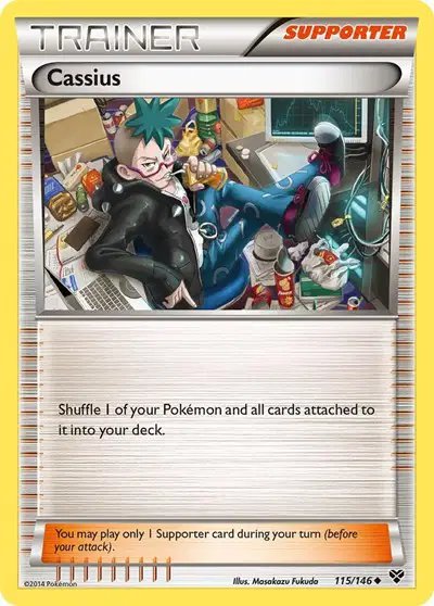 Cassius — XY Base Set 115