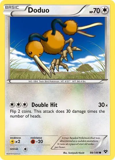 Doduo — XY Base Set 98