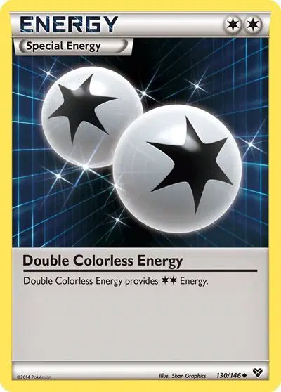 Double Colorless Energy — XY Base Set 130