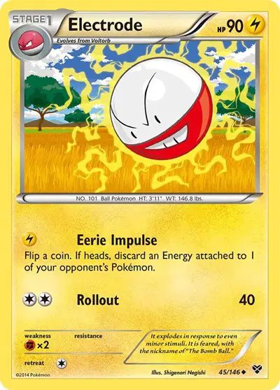 Electrode — XY Base Set 45
