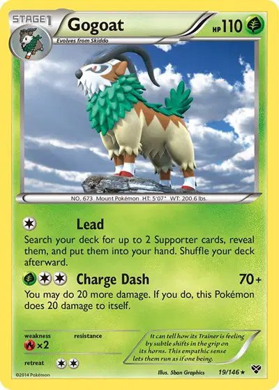 Gogoat — XY Base Set 19