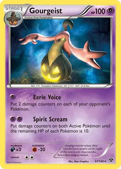 Gourgeist — XY Base Set 57
