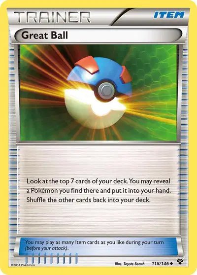 Great Ball — XY Base Set 118