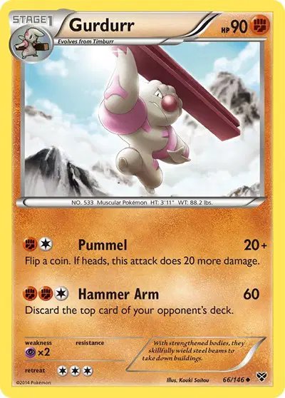 Gurdurr — XY Base Set 66