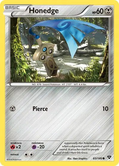 Honedge — XY Base Set 83