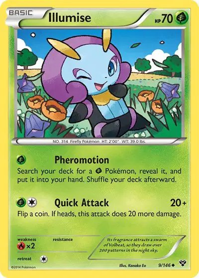 Illumise — XY Base Set 9